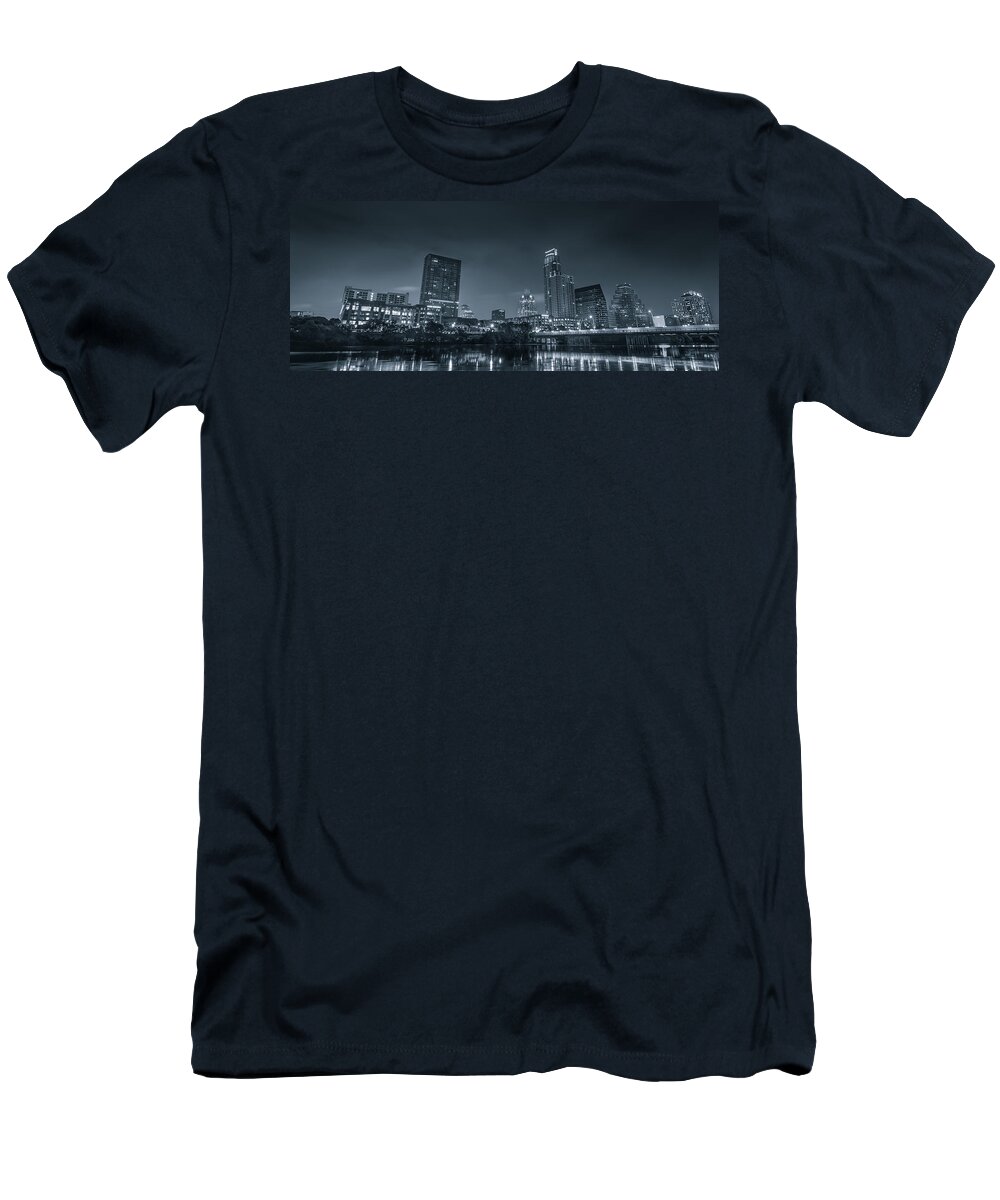 Austin T-Shirt featuring the photograph Austin SKyline by David Morefield