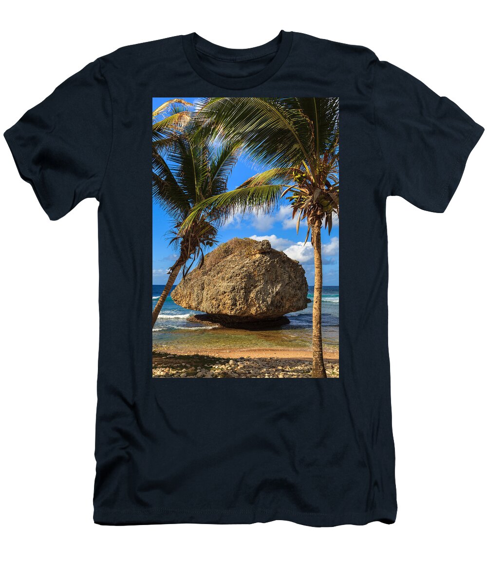 Barbados T-Shirt featuring the photograph Barbados Beach by Raul Rodriguez