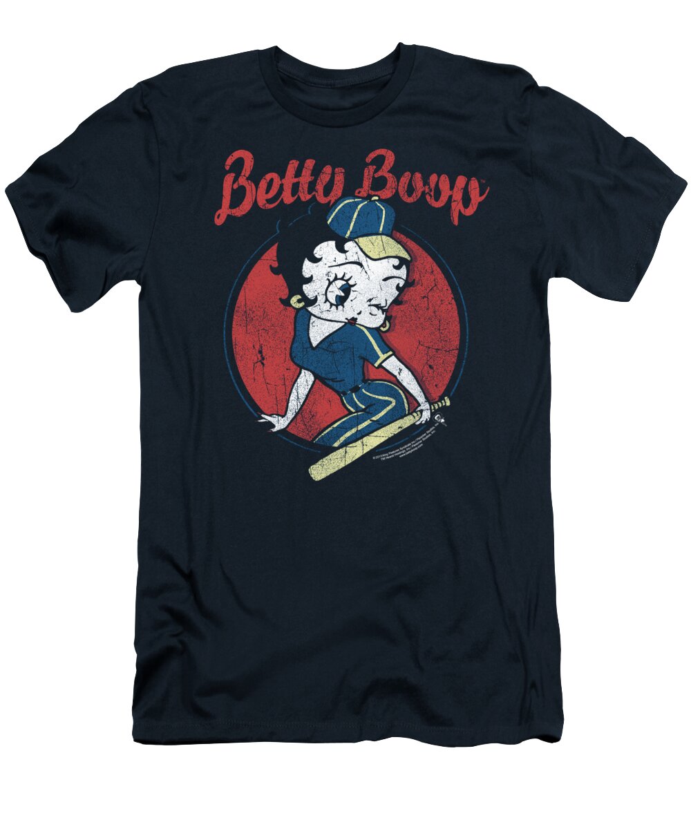  T-Shirt featuring the digital art Betty Boop - Team Boop by Brand A
