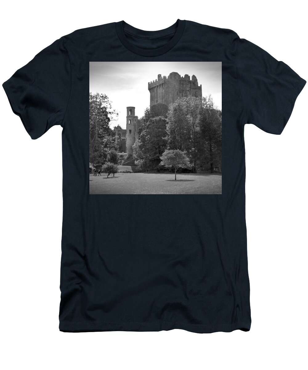 Ireland T-Shirt featuring the photograph Blarney Castle by Mike McGlothlen
