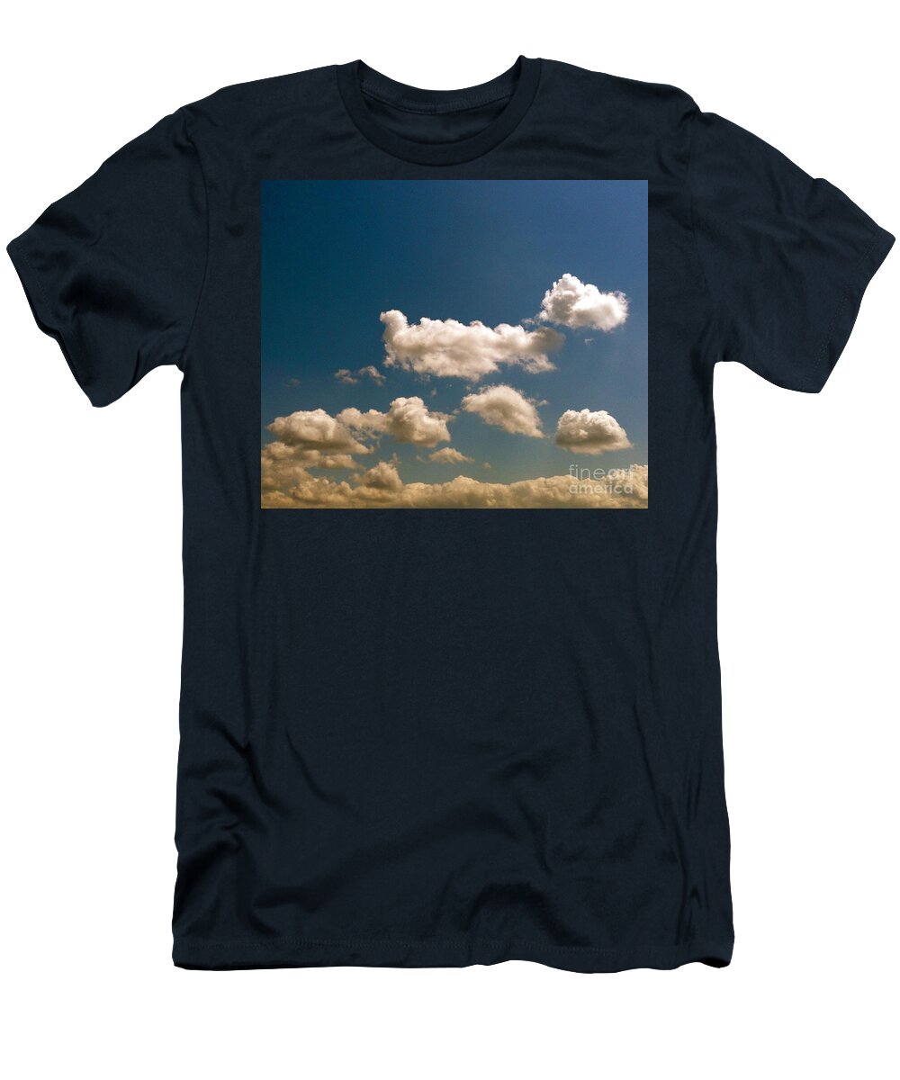 Blue Skies Ii T-Shirt featuring the photograph Blue Skies II by M West