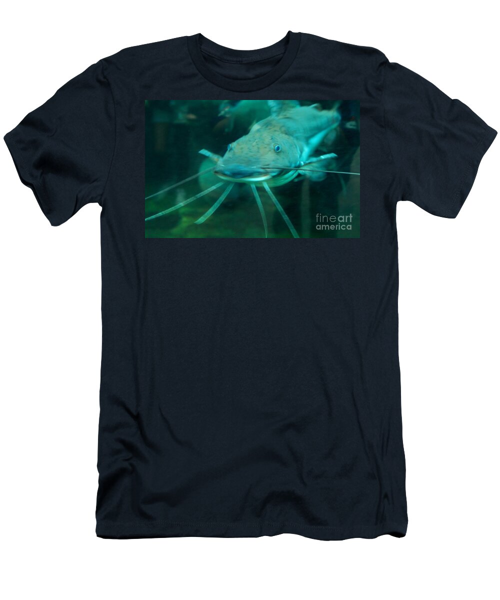 Catfish T-Shirt featuring the photograph Catfish Billy by Anthony Wilkening