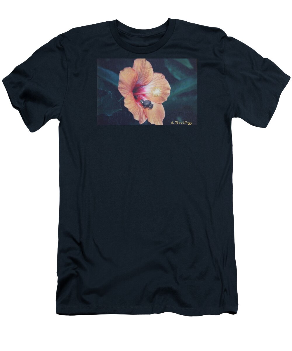 Flowers T-Shirt featuring the photograph Coqui by Alice Terrill