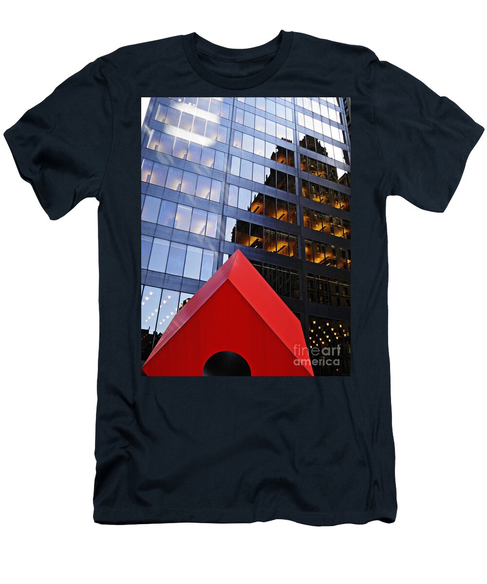 Building T-Shirt featuring the photograph Corporate Planes by Sarah Loft