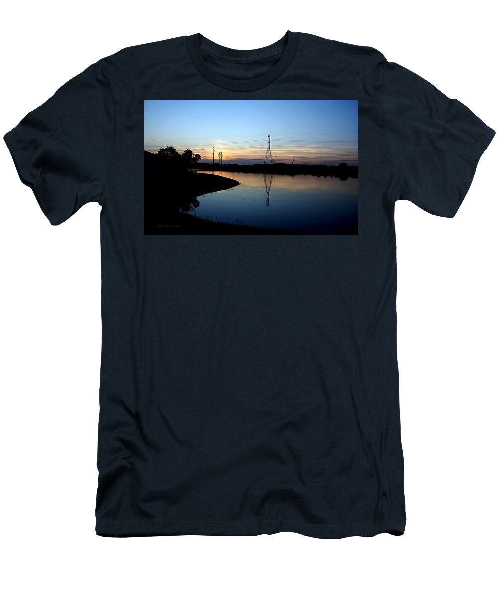 Dawn T-Shirt featuring the photograph Crack of Dawn by Chauncy Holmes