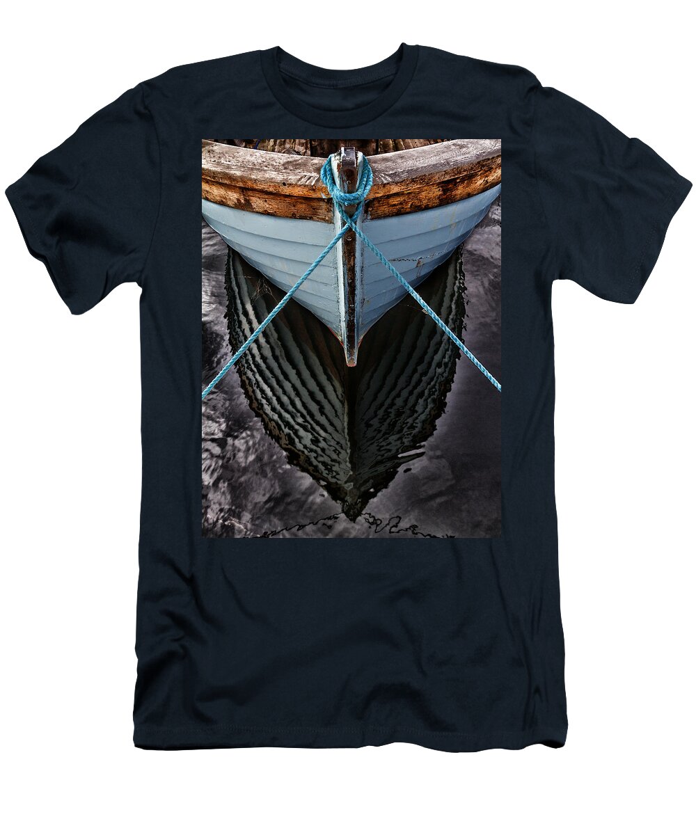 Bay T-Shirt featuring the photograph Dark waters by Stelios Kleanthous