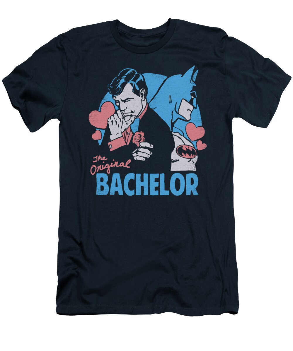 Dc Comics T-Shirt featuring the digital art Dc - Bachelor by Brand A