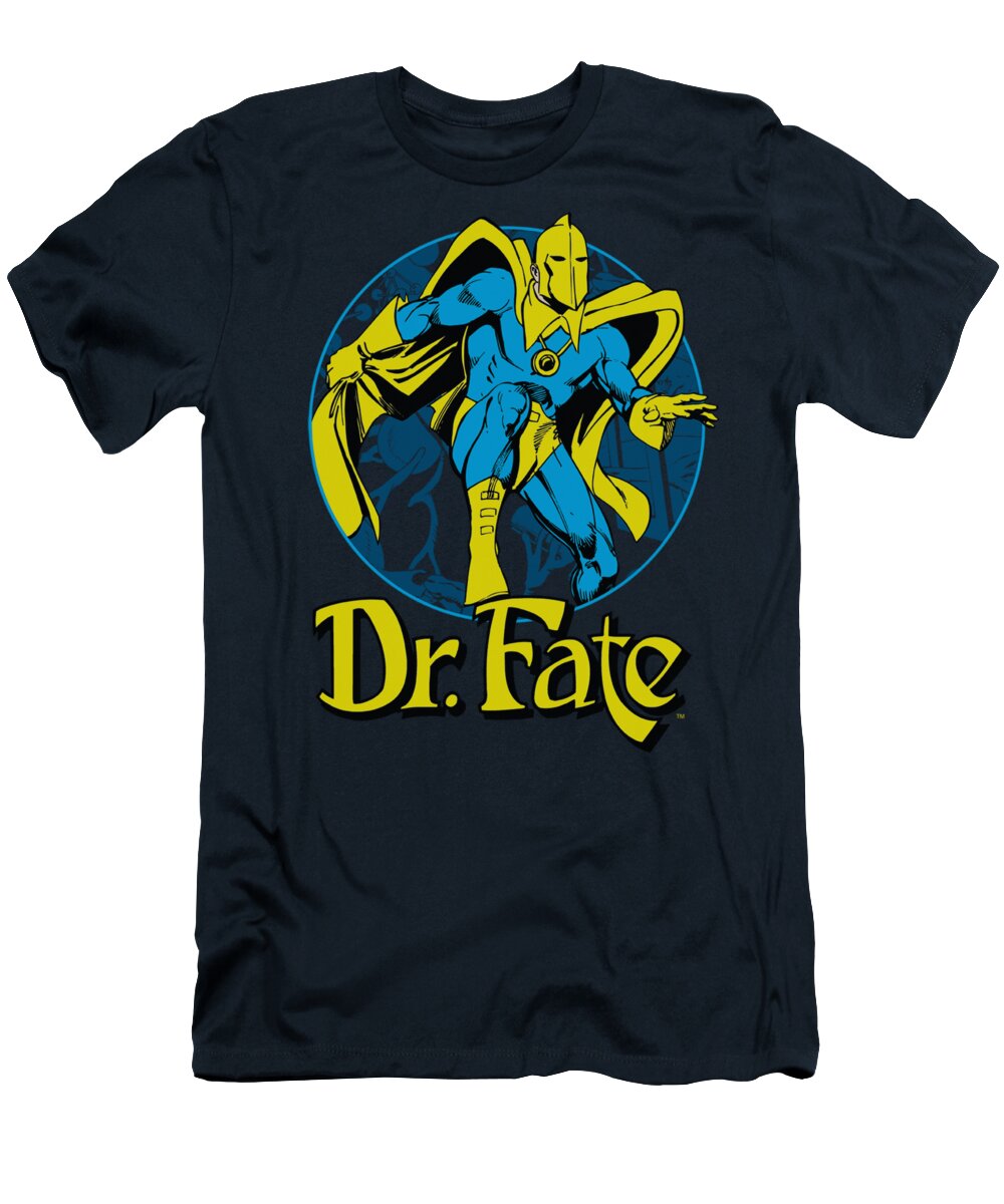 Doctor Fate T-Shirt featuring the digital art Dc - Dr Fate Ankh by Brand A