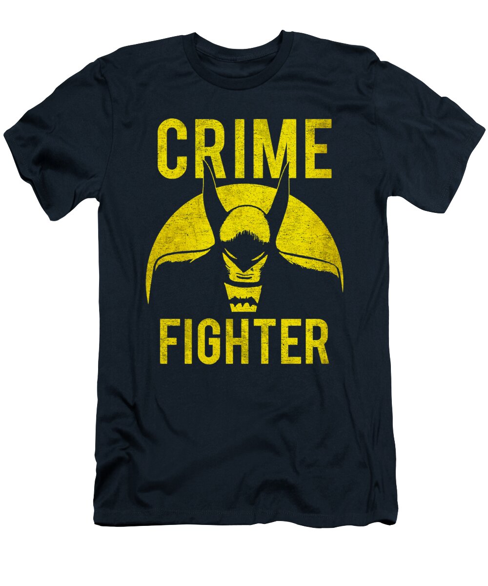  T-Shirt featuring the digital art Dc - Fight Crime by Brand A