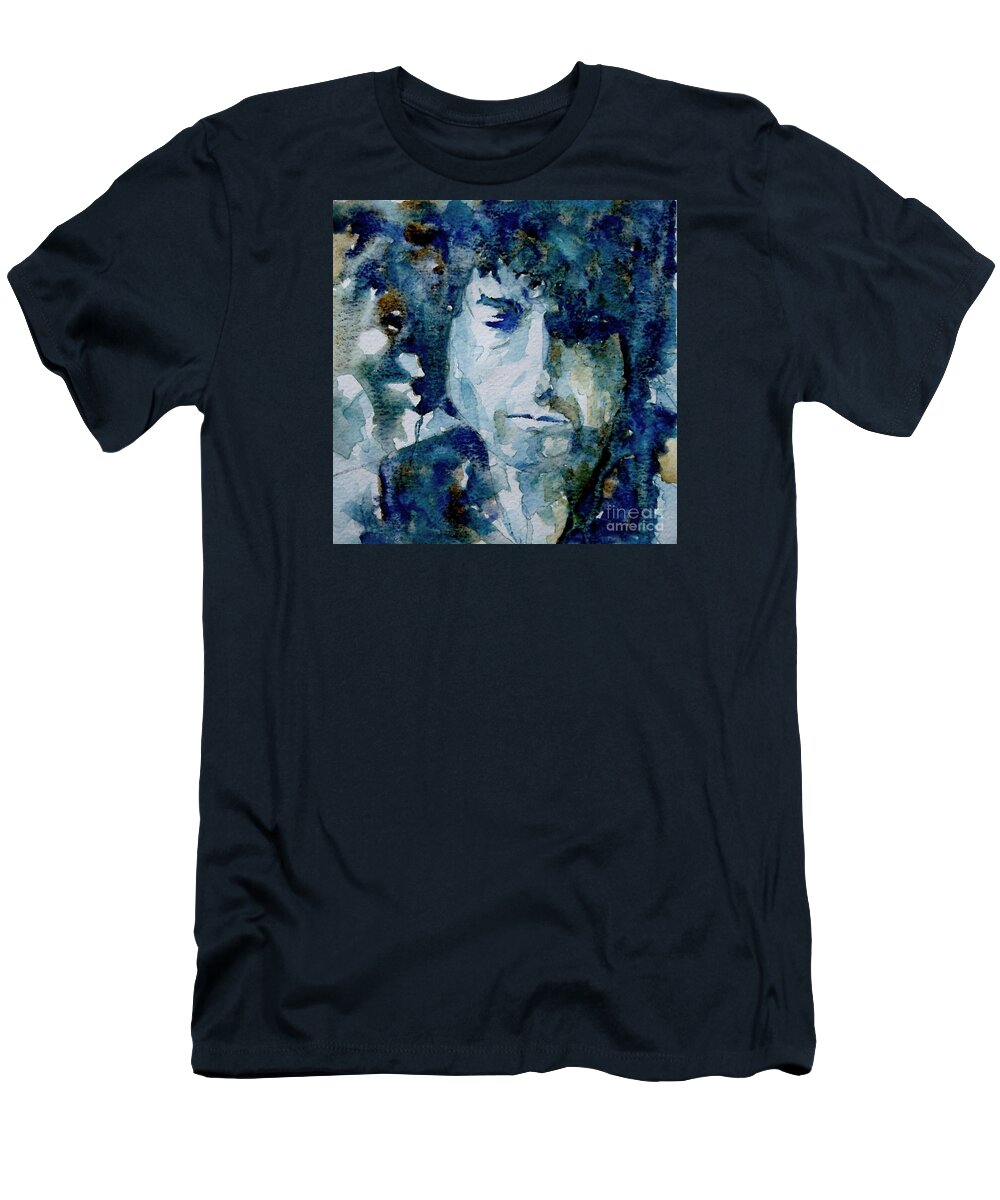 Icon T-Shirt featuring the painting Dylan by Paul Lovering
