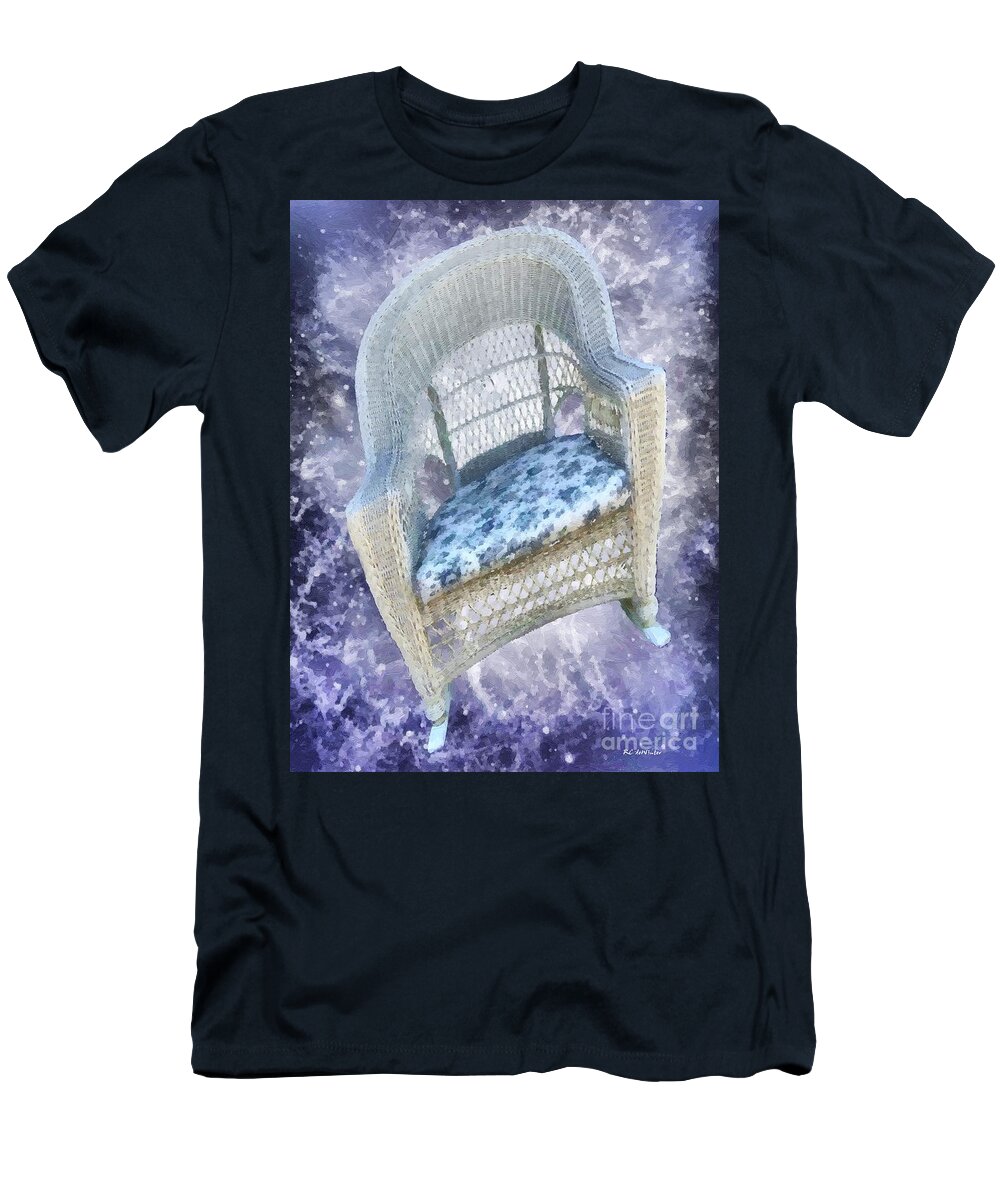 Chair T-Shirt featuring the painting Escape by RC DeWinter