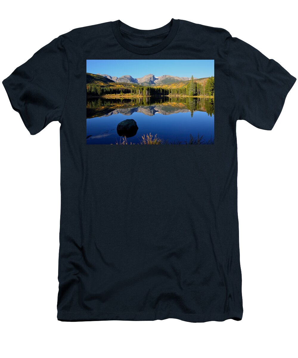 Sprague T-Shirt featuring the photograph Fall At Sprague Lake by Tranquil Light Photography