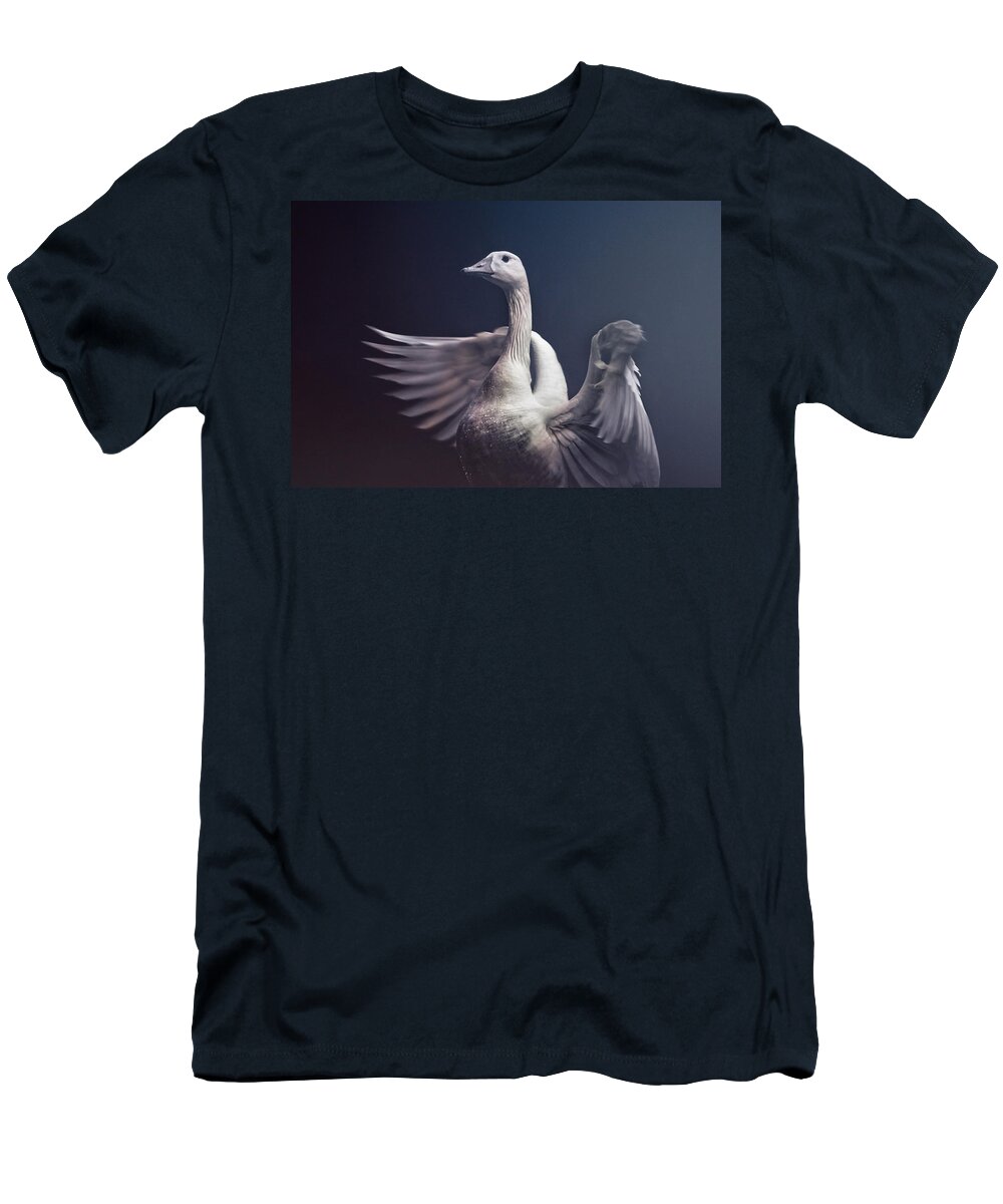 Flight T-Shirt featuring the photograph Flight of Fancy by Jessica Brawley