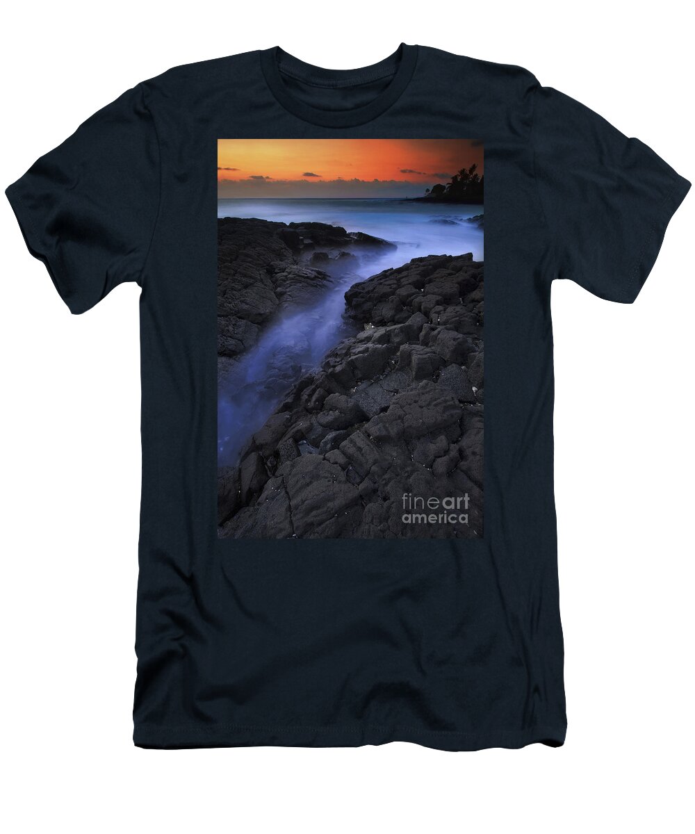Hawaii T-Shirt featuring the photograph Flow by Marco Crupi