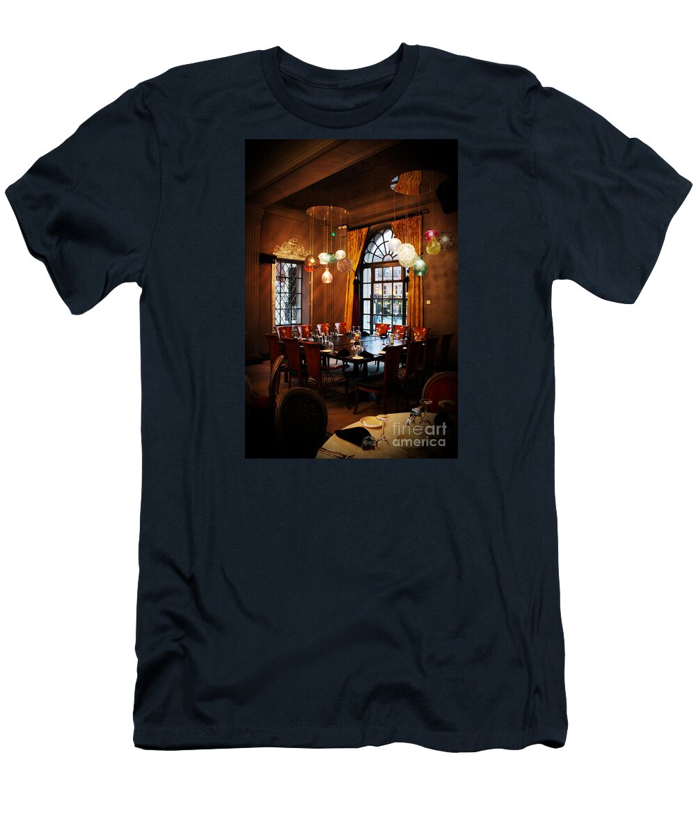 Grand Cafe T-Shirt featuring the photograph Grand Cafe Southampton by Terri Waters