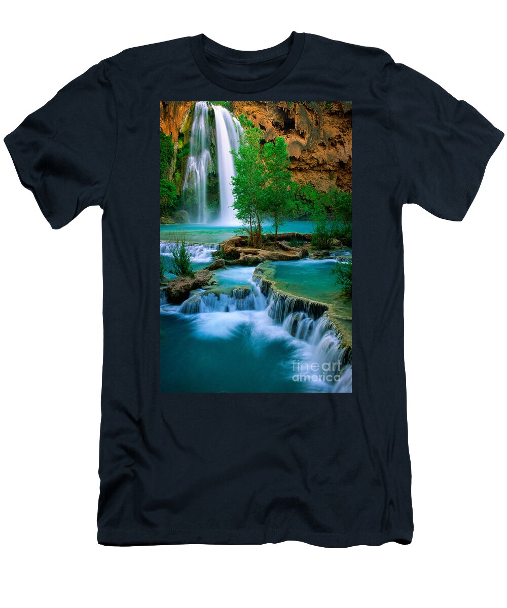 America T-Shirt featuring the photograph Havasu Canyon by Inge Johnsson