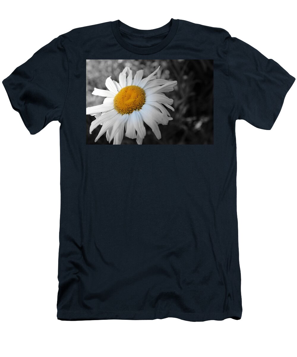 Flower T-Shirt featuring the photograph Hint of Yellow by Lynn Sprowl