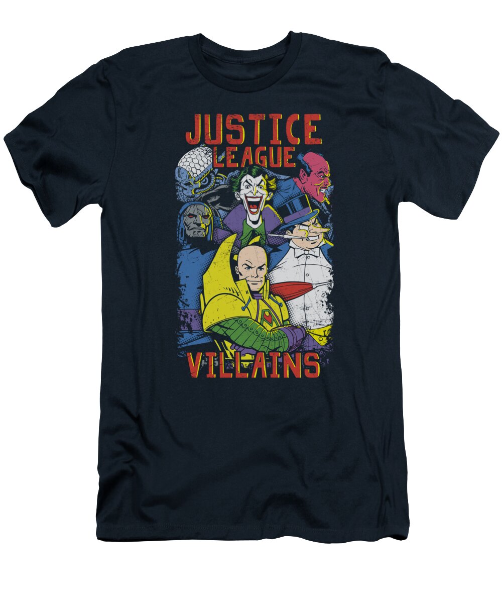 Justice League Of America T-Shirt featuring the digital art Jla - Justice For America by Brand A