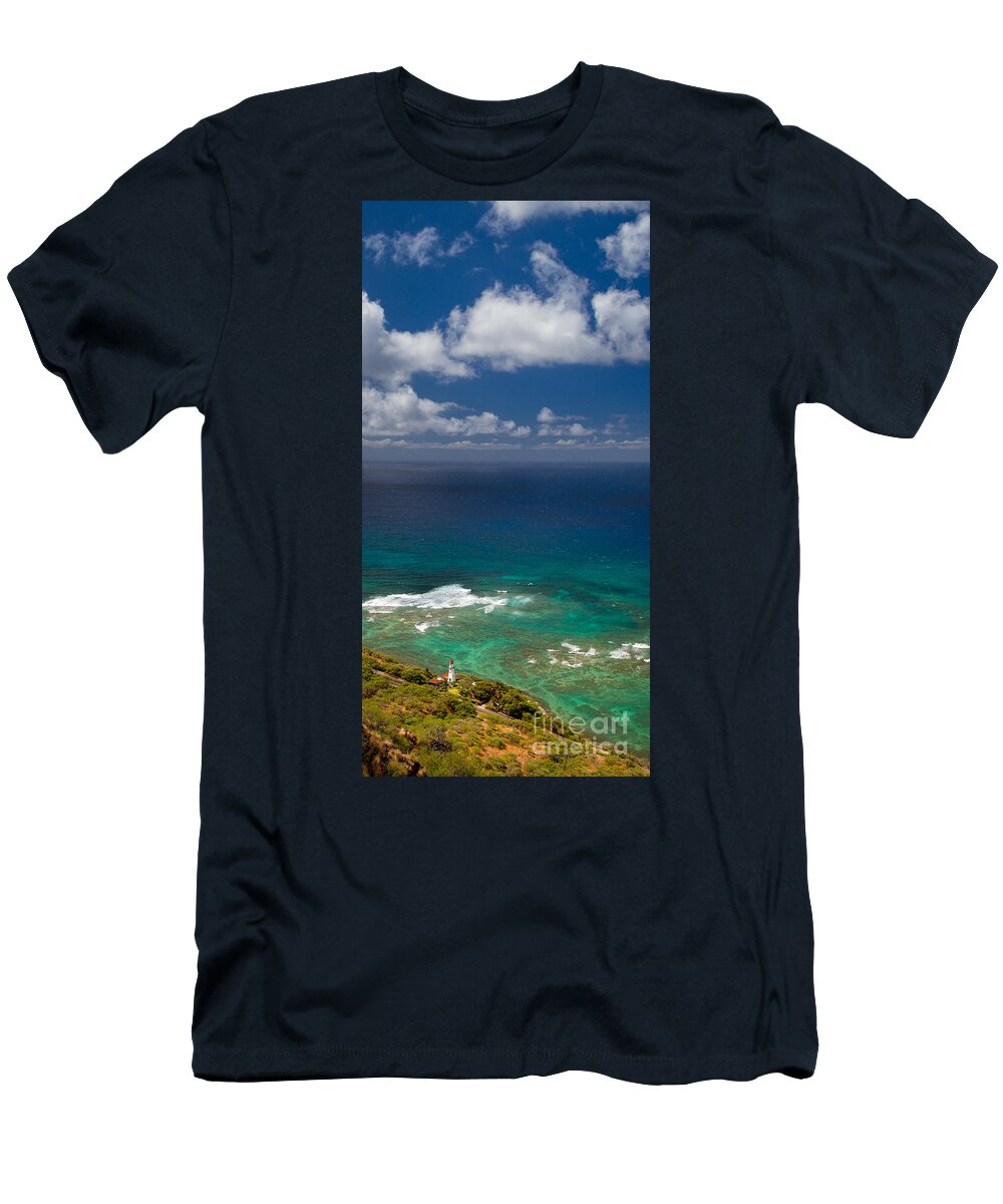Hawaii T-Shirt featuring the photograph Lighthouse by Anthony Michael Bonafede