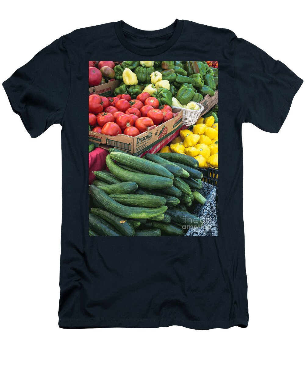 Market T-Shirt featuring the photograph Market Freshness by Arlene Carmel