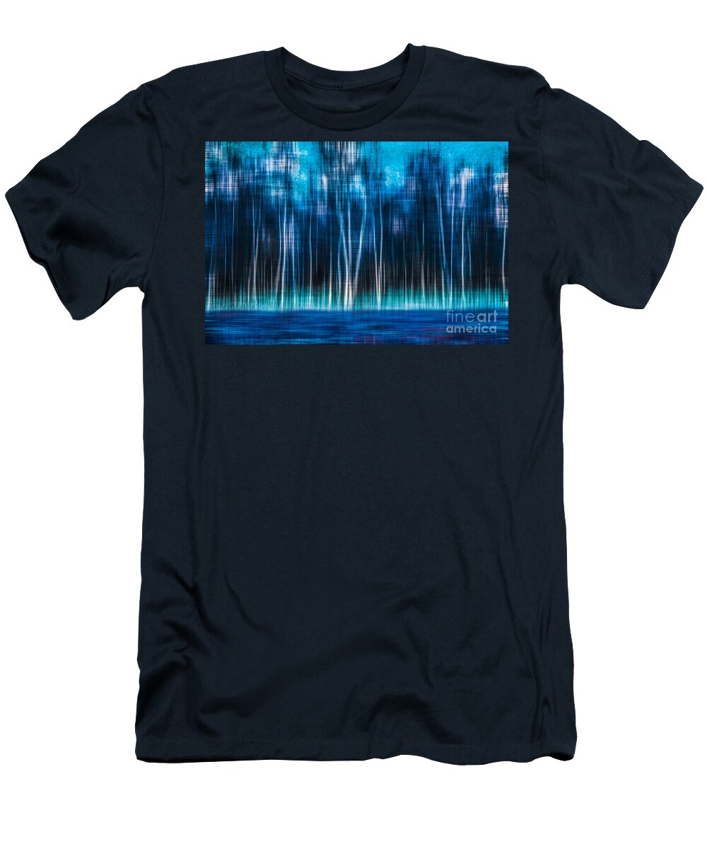 Birch T-Shirt featuring the photograph Mystic Forest by Hannes Cmarits