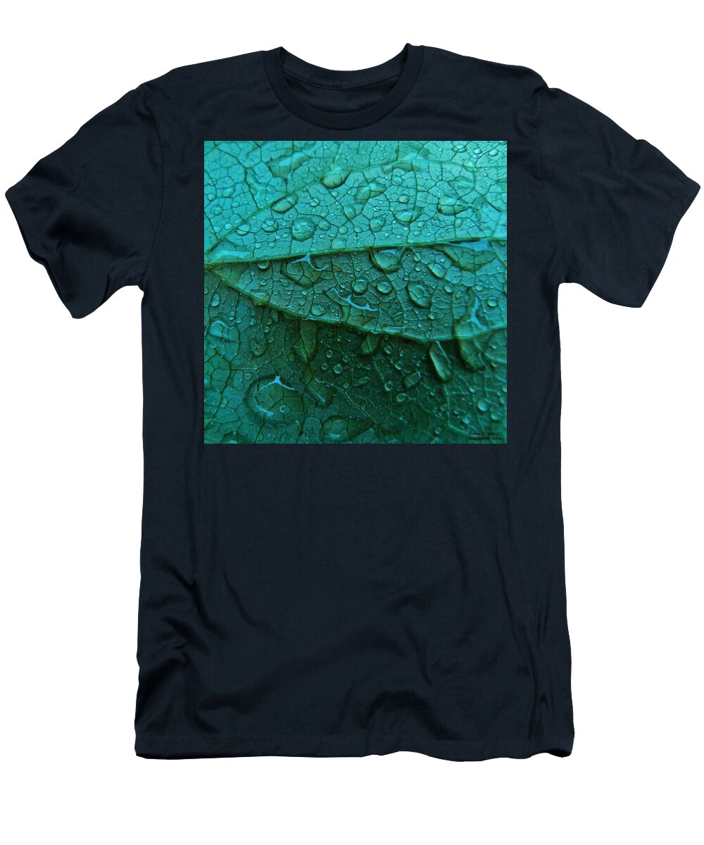 Abstract T-Shirt featuring the photograph Natures Abstract by Barbara St Jean