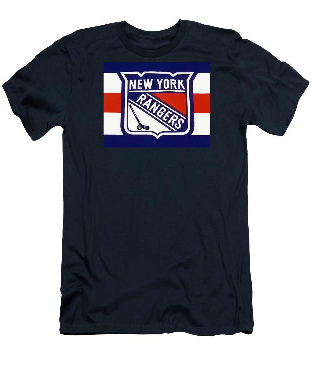 Ny Rangers T-Shirt featuring the photograph NY Rangers-7 by Nina Bradica