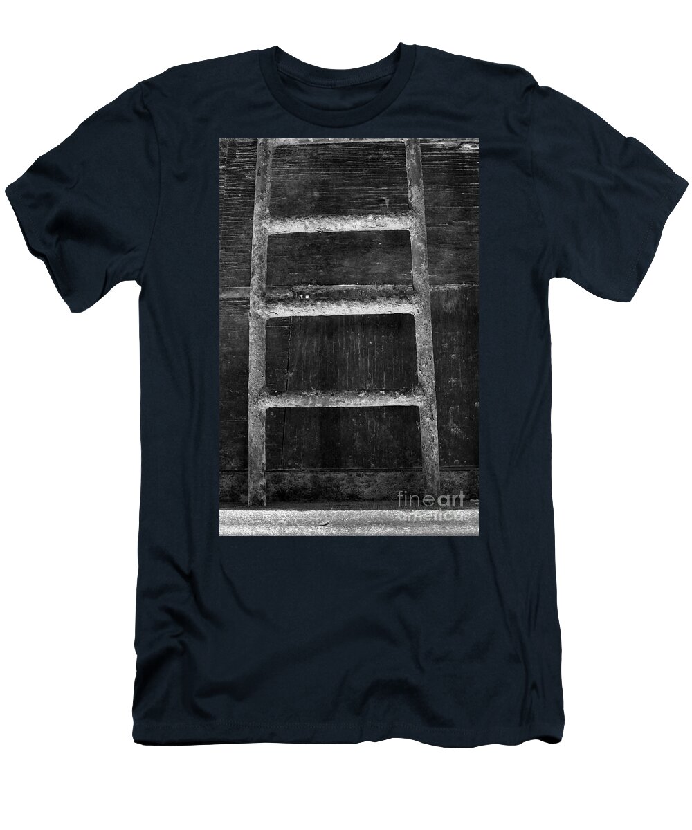 Montreal T-Shirt featuring the photograph Old Montreal Fire Escape by Nina Silver