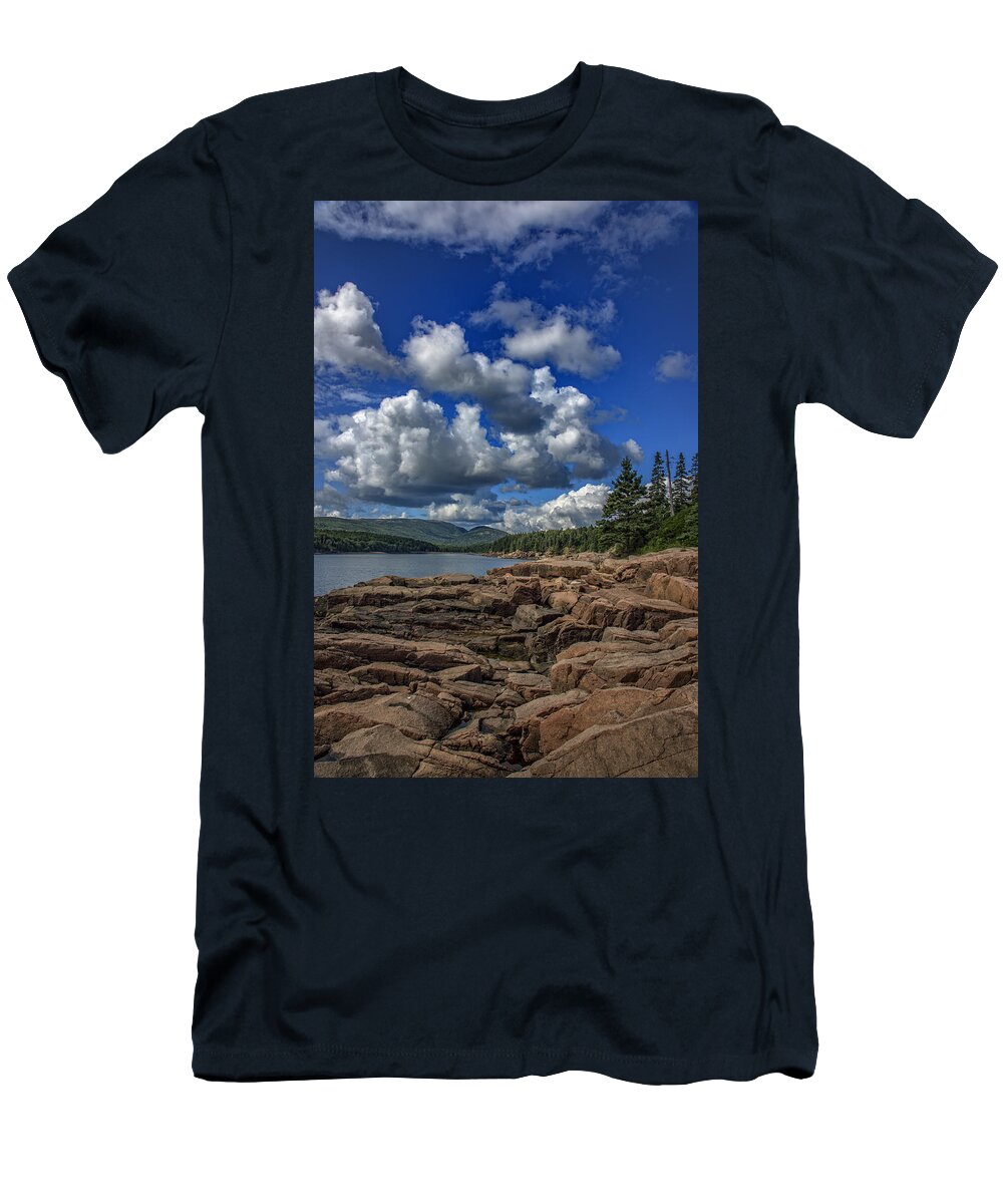 Otter Point T-Shirt featuring the photograph Otter Point Afternoon by Rick Berk