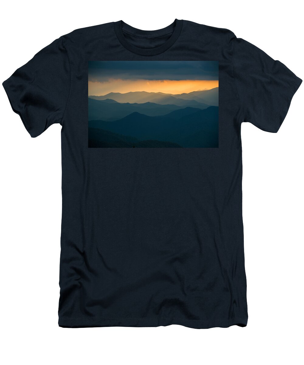 Autumn T-Shirt featuring the photograph Over and Over by Joye Ardyn Durham
