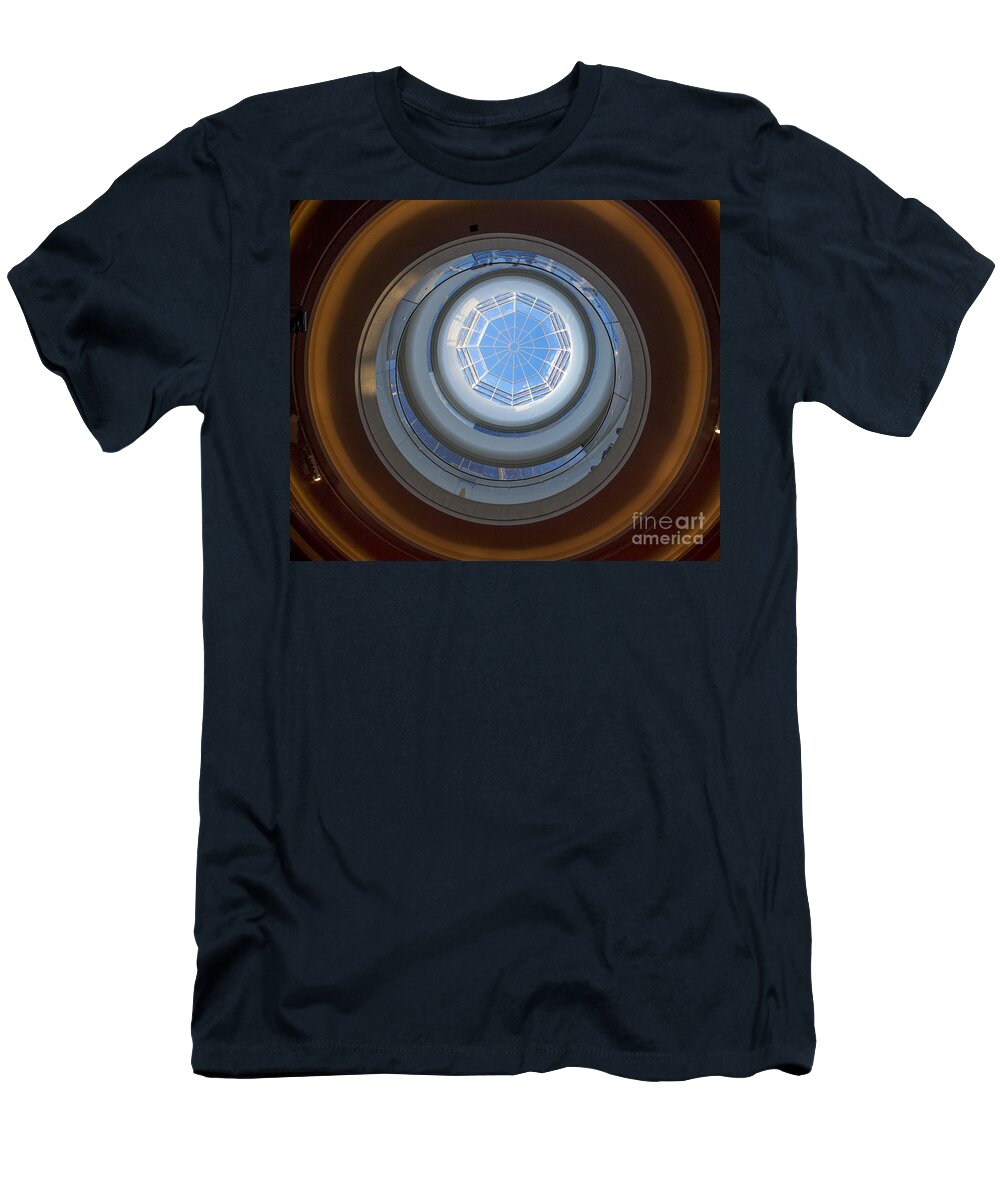 Ralser T-Shirt featuring the photograph Overture center rotunda by Steven Ralser
