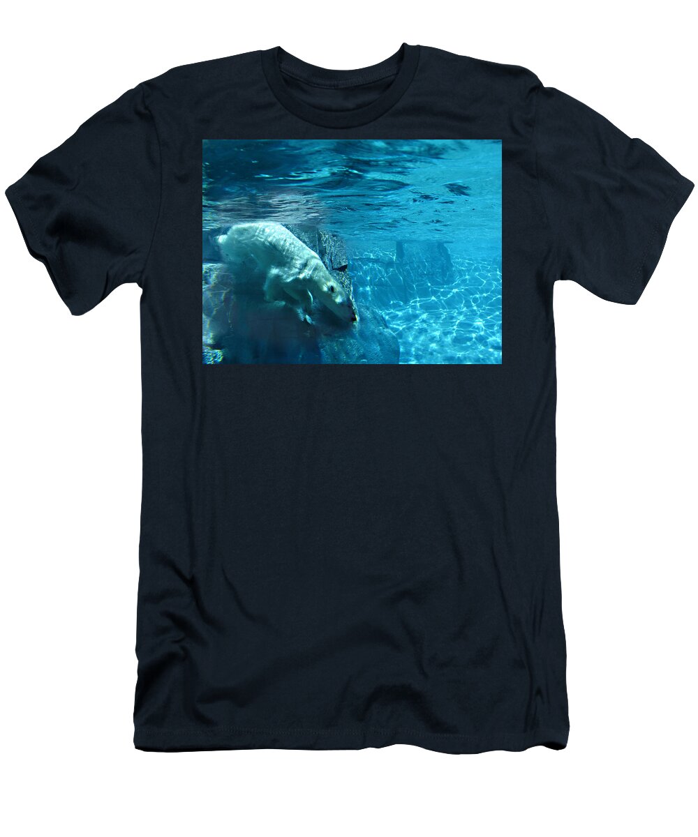Wild Life T-Shirt featuring the photograph Polar Bear by Steve Karol