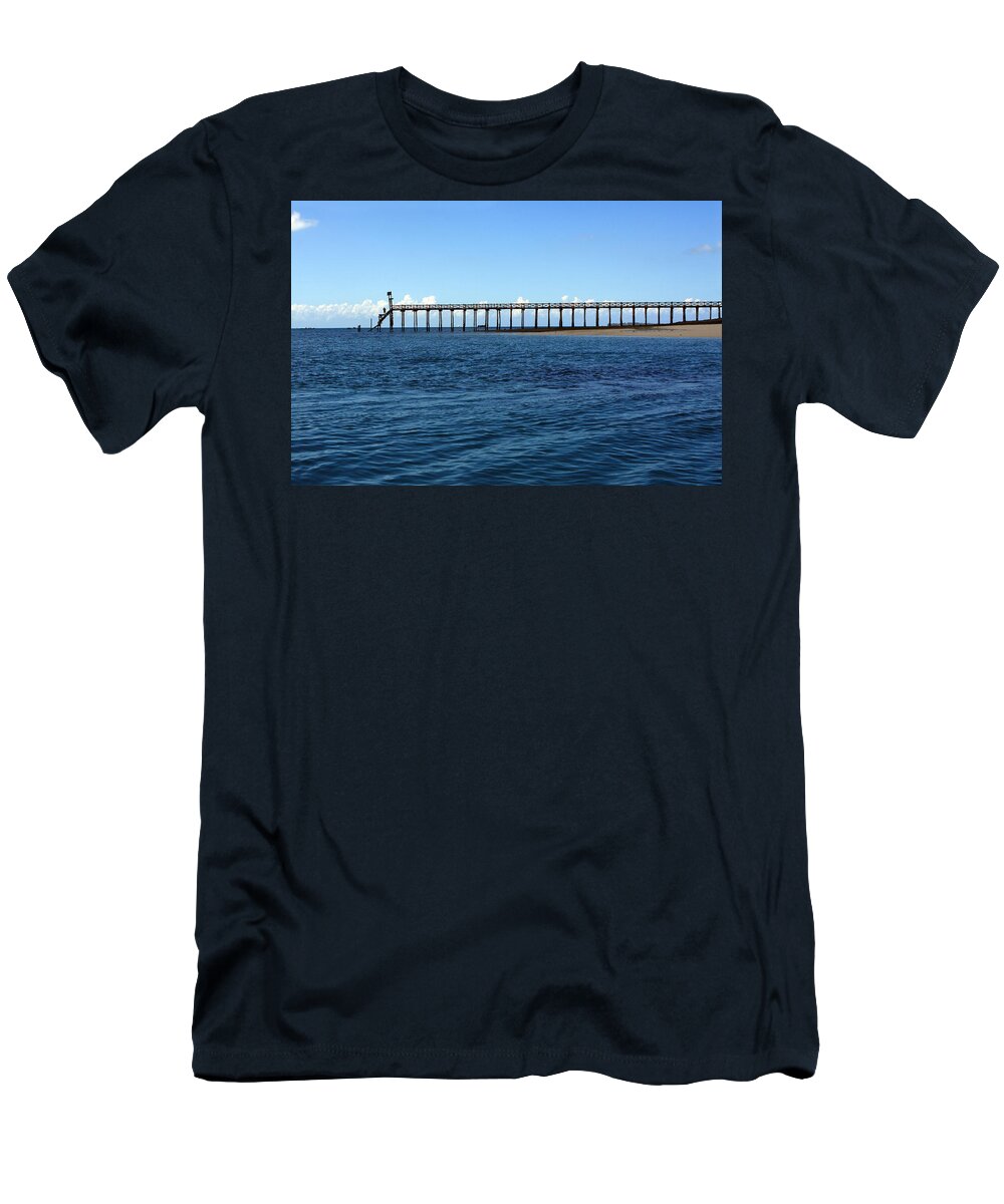 Africa T-Shirt featuring the photograph Prison Island Jetty - East Africa by Aidan Moran
