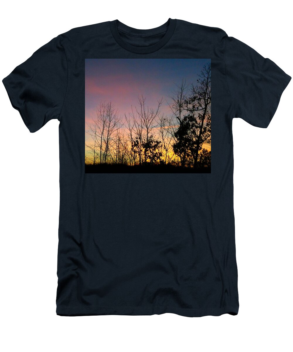 Durham T-Shirt featuring the photograph Quiet Evening by Linda Bailey