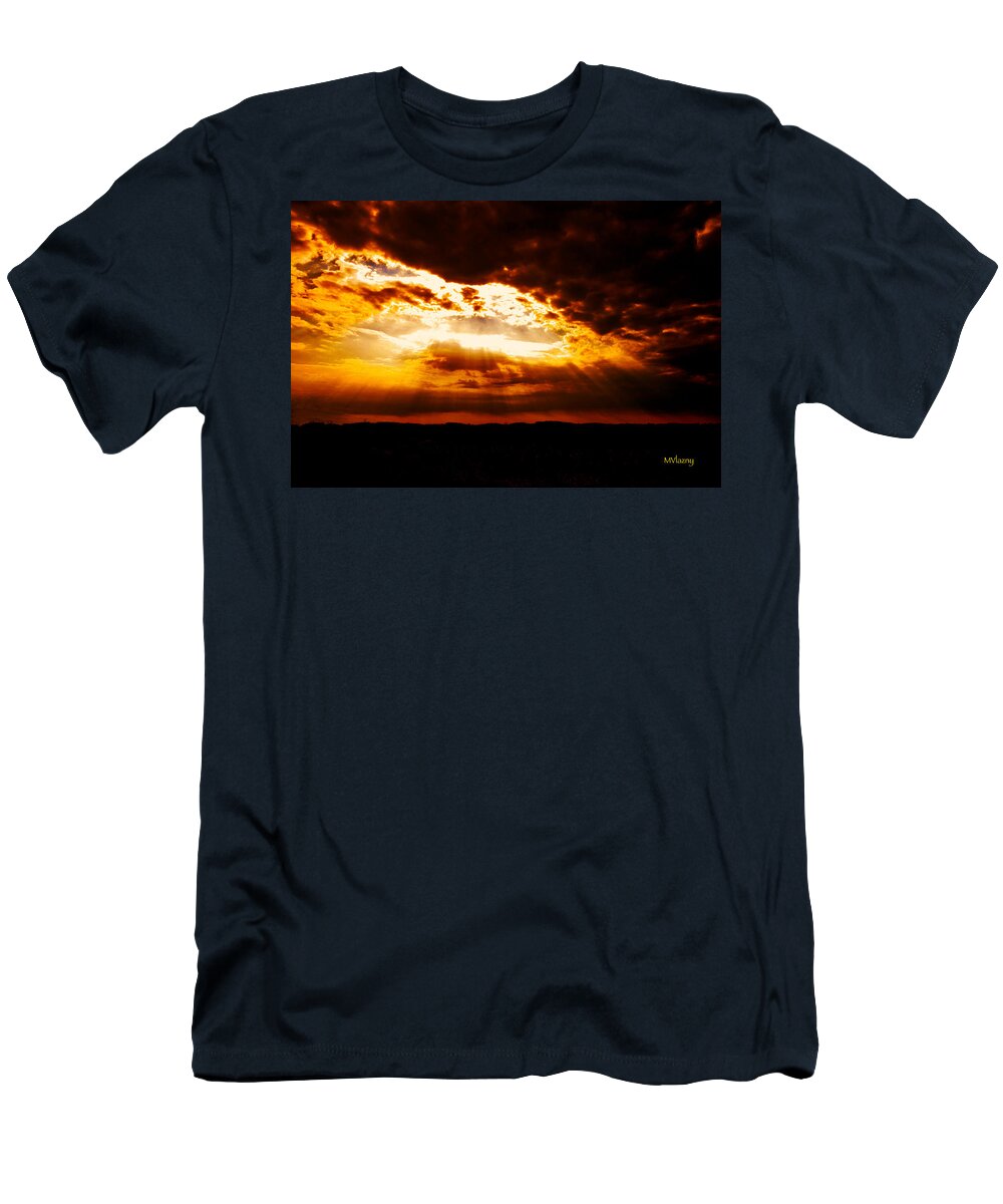 Christian Cd Covers T-Shirt featuring the photograph God's Hope in Skyscape by Femina Photo Art By Maggie
