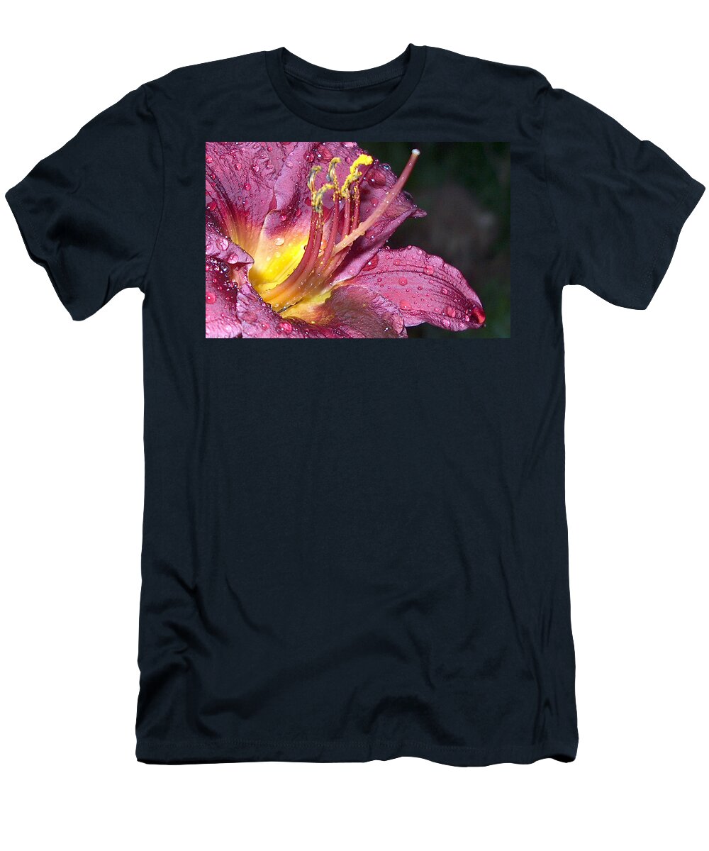 Spring T-Shirt featuring the photograph Spring Showers by Bertie Edwards