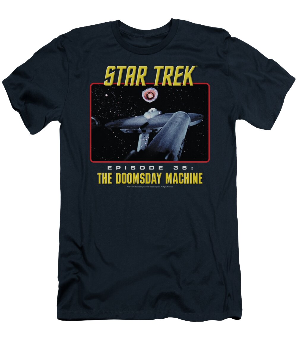 Star Trek T-Shirt featuring the digital art St Original - The Doomsday Machine by Brand A