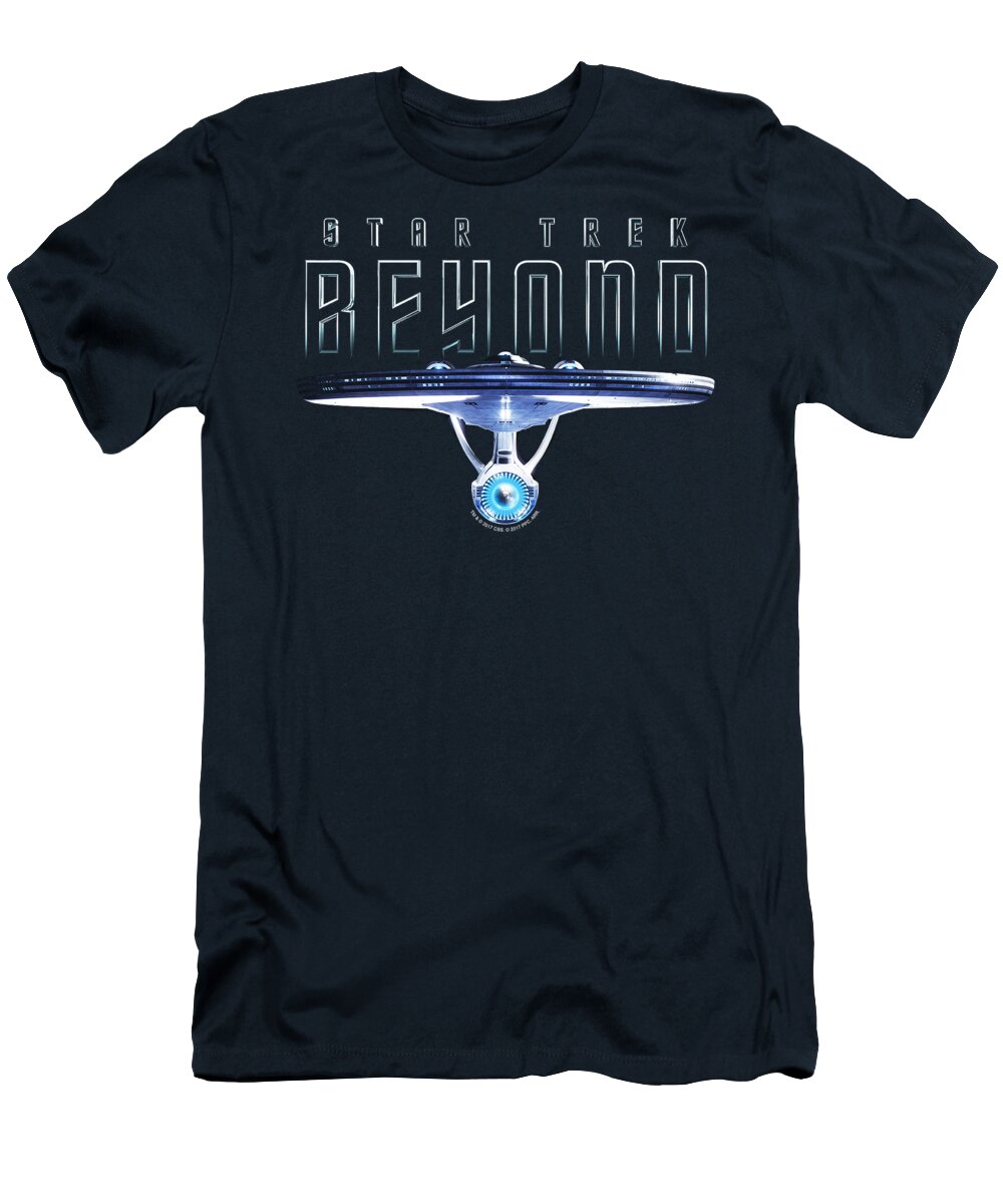  T-Shirt featuring the digital art Star Trek Beyond - Enterprise Beyond by Brand A