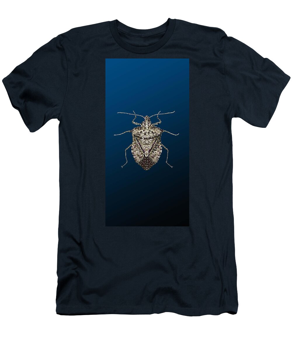 Stink Bug T-Shirt featuring the digital art Stink Bug i Phone Case by R Allen Swezey