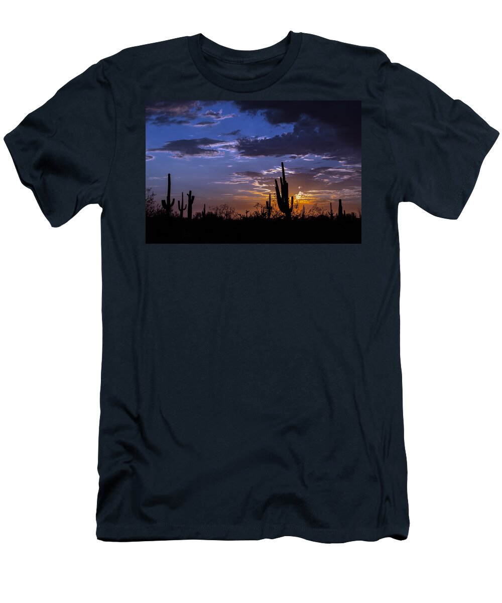 Sunset T-Shirt featuring the photograph Sunset Calm by Tam Ryan
