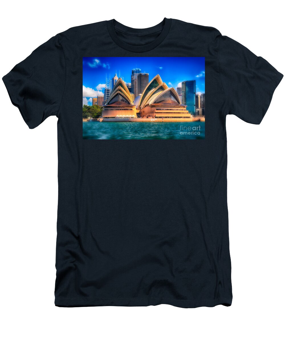 Sydney T-Shirt featuring the photograph Sydney Opera House by Eye Olating Images