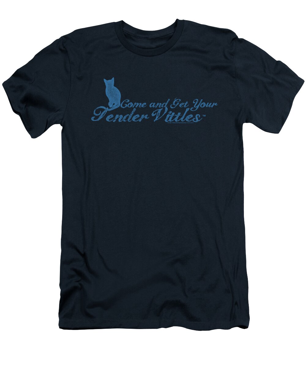 Tender Vittles T-Shirt featuring the digital art Tender Vittles - Come And Get Em by Brand A