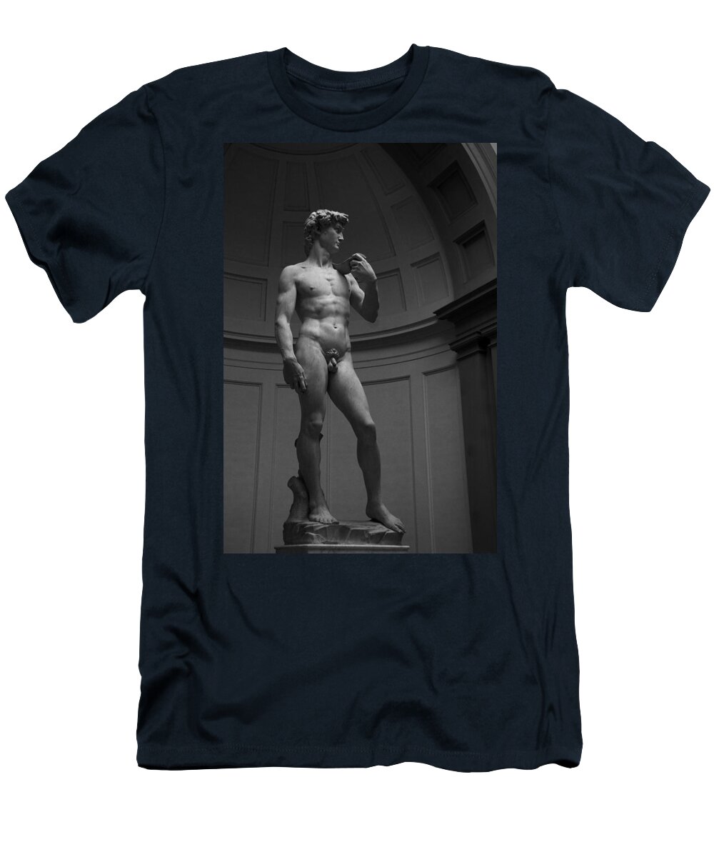 Sculpture T-Shirt featuring the photograph The David by Michael Kirk