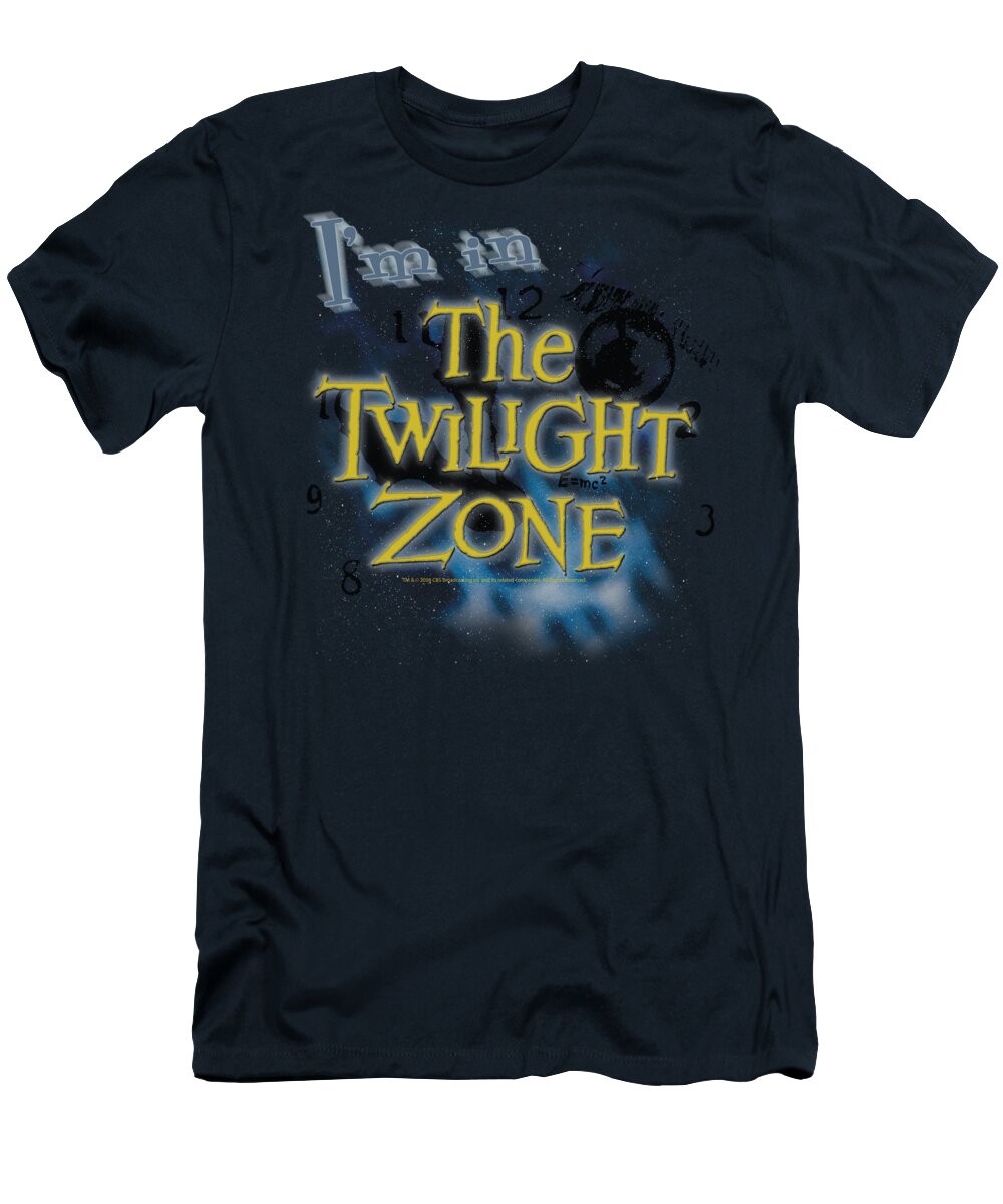 Twilight Zone T-Shirt featuring the digital art Twilight Zone - I'm In The Twilight Zone by Brand A