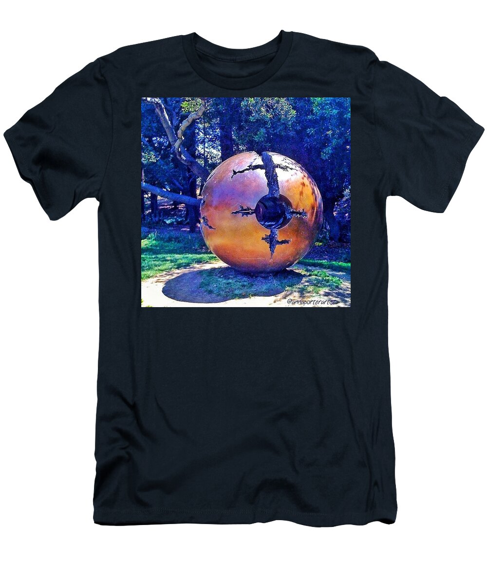 Nothingisordinary_ T-Shirt featuring the photograph Uc Berkeley Orb For The by Anna Porter