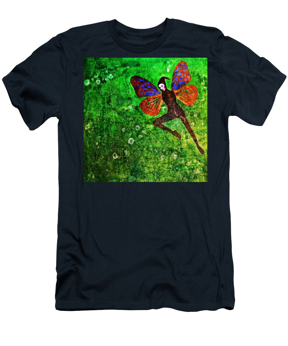 Women T-Shirt featuring the digital art Wings 10 by Maria Huntley