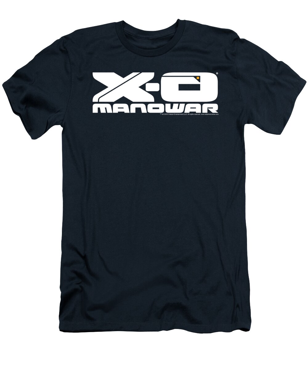  T-Shirt featuring the digital art Xo Manowar - Logo by Brand A