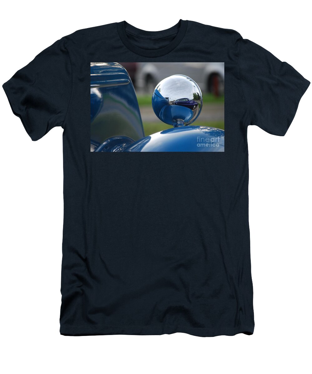 Headlight T-Shirt featuring the photograph Headlight Reflection by Grace Grogan