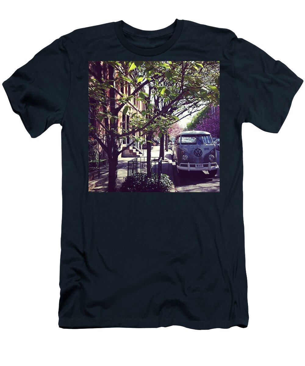 Van T-Shirt featuring the photograph Neato by Katie Cupcakes
