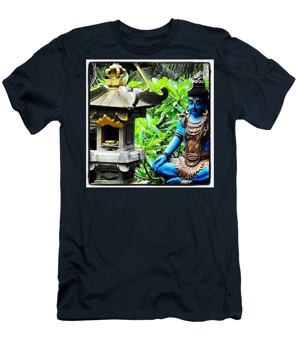 Hkellex13 T-Shirt featuring the photograph Shrine by Lorelle Phoenix